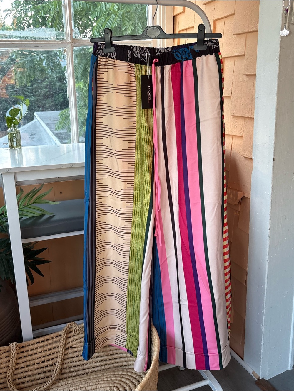 Colorblock Striped Maxi Skirt | Multicolor